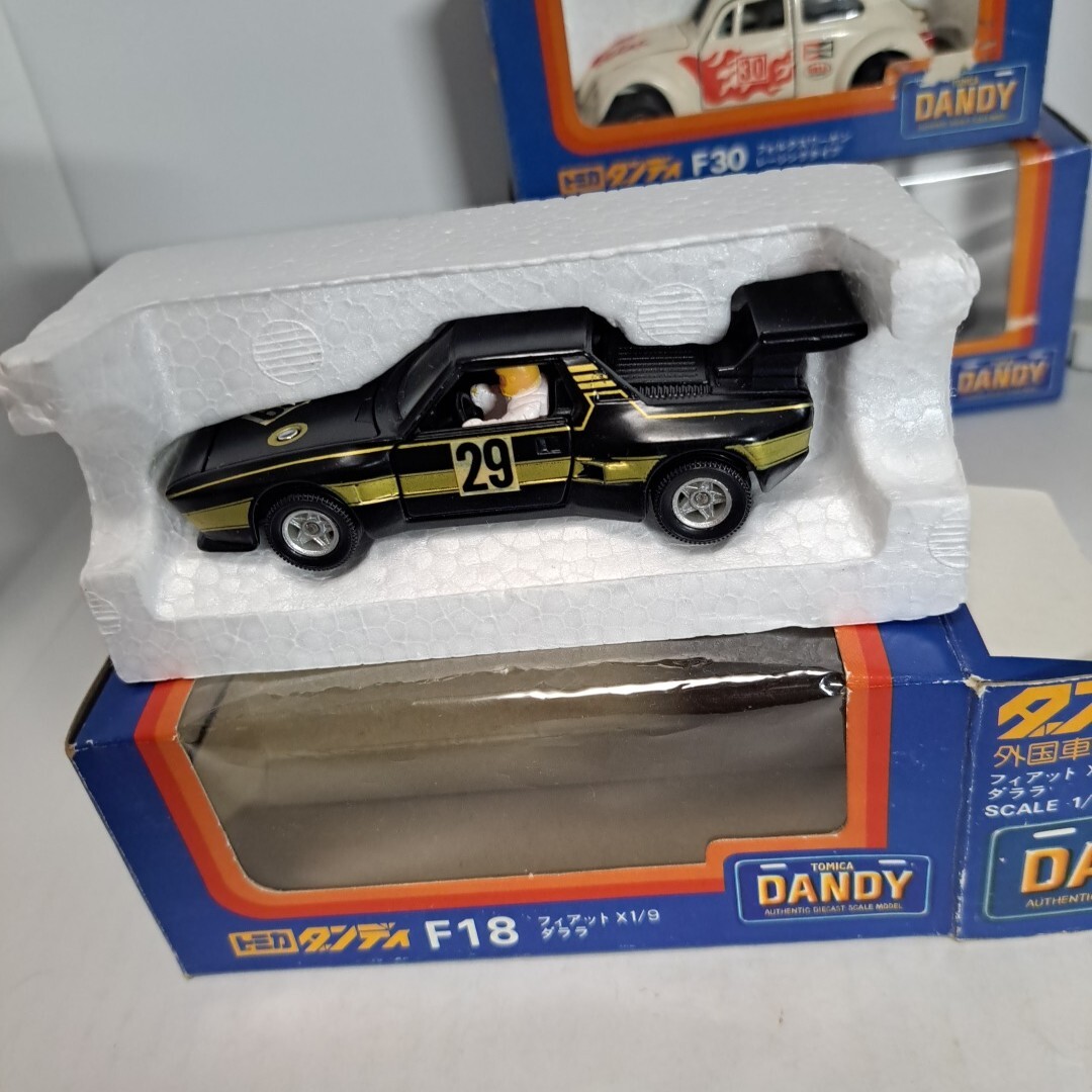 トミカ ダンディ F18 フィアット X1/9 当時物 日本製 tomica トミカ ダンディ F18 フィアット X1/9 当時物 日本製 tomica