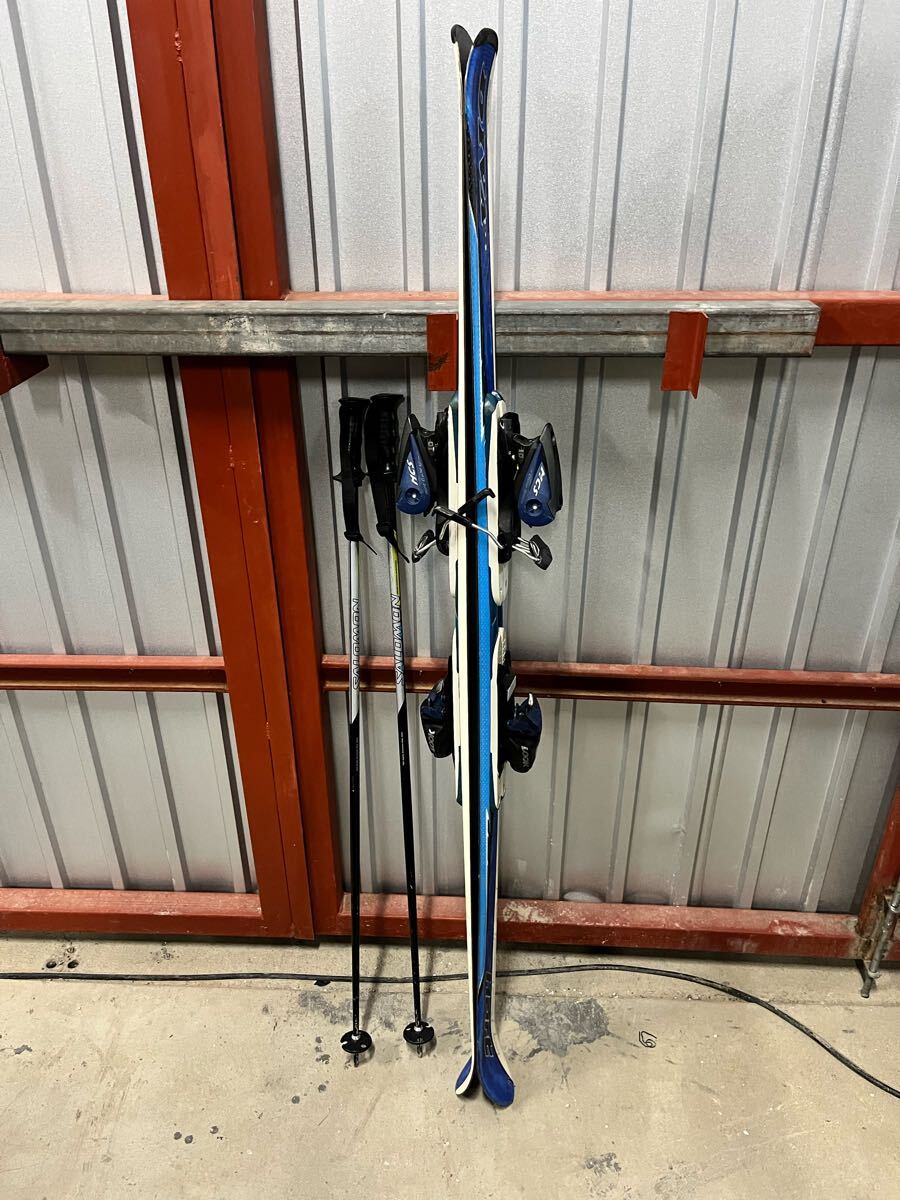 スキーセット 靴26 靴26.5 板160 φ16mm DIVA SALOMON DOLOMITE スキーセット 靴26 靴26.5 板160 φ16mm DIVA SALOMON DOLOMITE