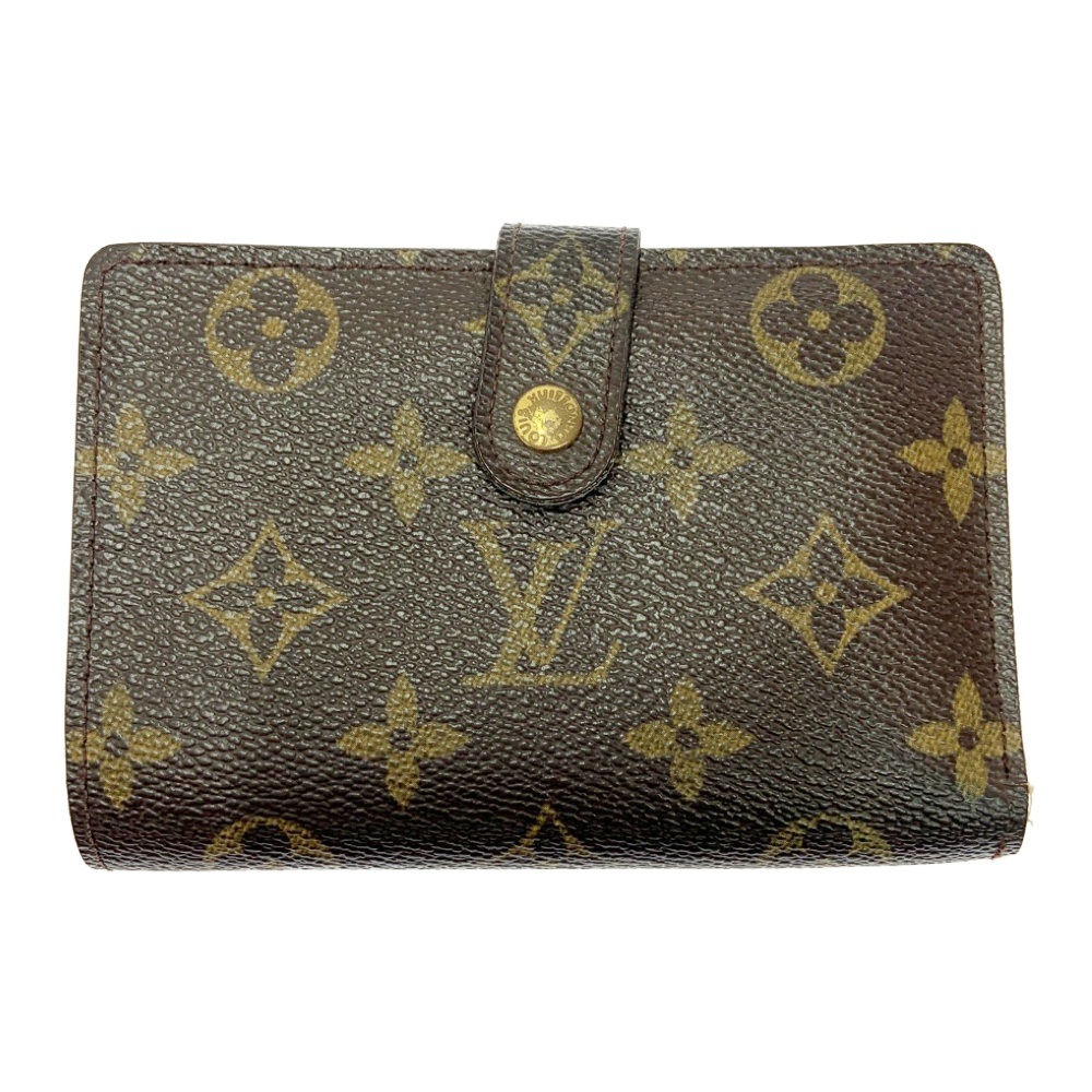 LOUIS VUITTON ルイ・ヴィトン M61663 モノグラム PVC ポルトモネ ビエヴィエノワ ブラウン 403688 二つ折り財布 モノグラムライン