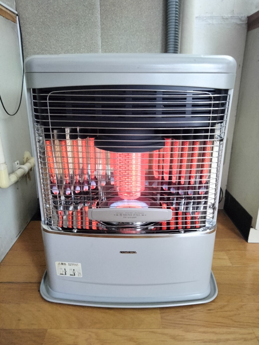 札幌発! コロナFF石油ストーブミニパル! 品番「FF‐VT55P」1998 札幌発! コロナFF石油ストーブミニパル! 品番「FF‐VT55P」1998