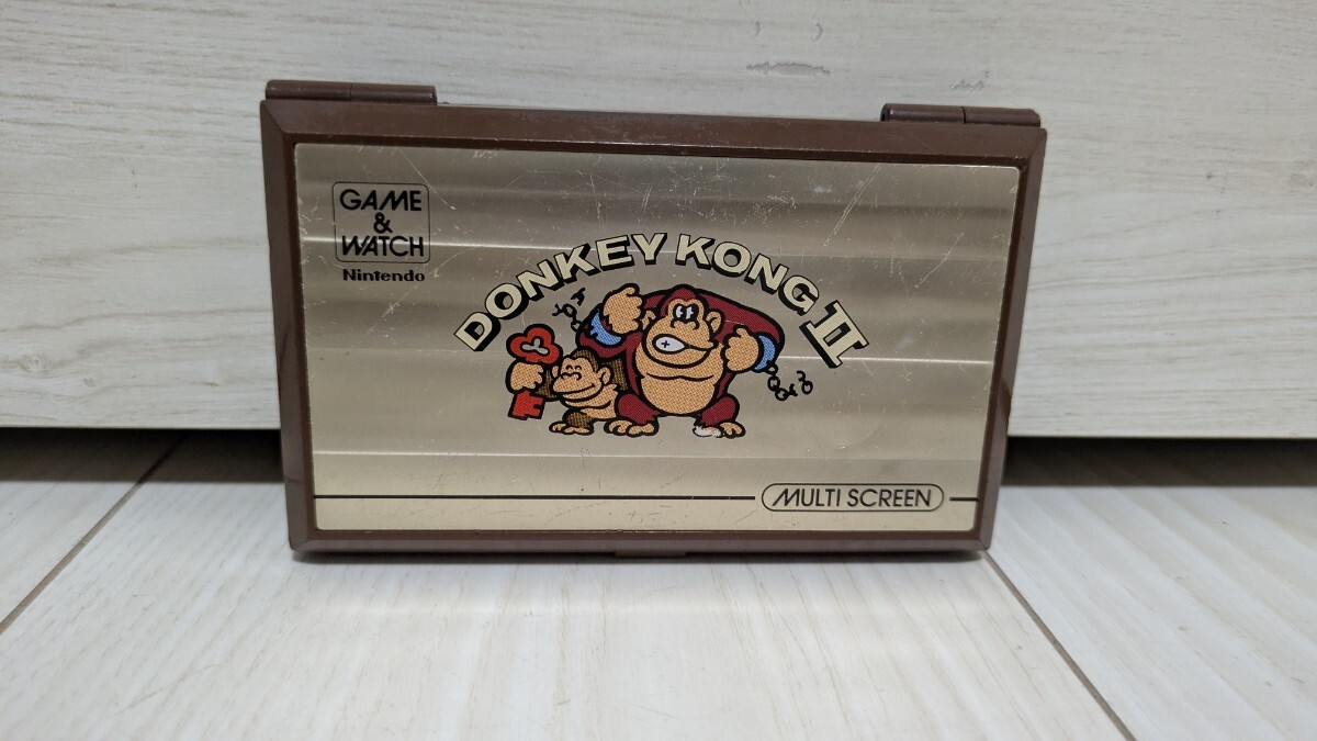 任天堂 GAME&WATCH ゲームウォッチ ドンキーコング2 JR-55 任天堂 GAME&WATCH ゲームウォッチ ドンキーコング2 JR-55