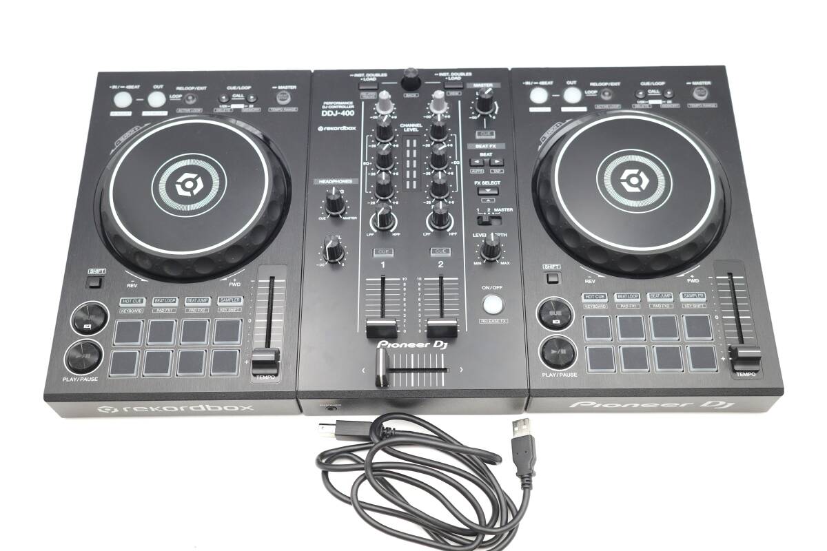 1円スタート】Pioneer DJ DDJ-400 DJコントローラー パイオニア 1円スタート】Pioneer DJ DDJ-400 DJコントローラー パイオニア