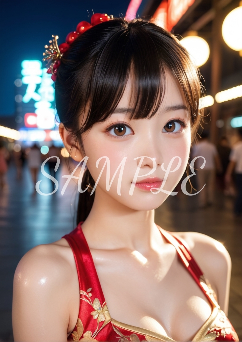 AI生成ヌード　貧乳 