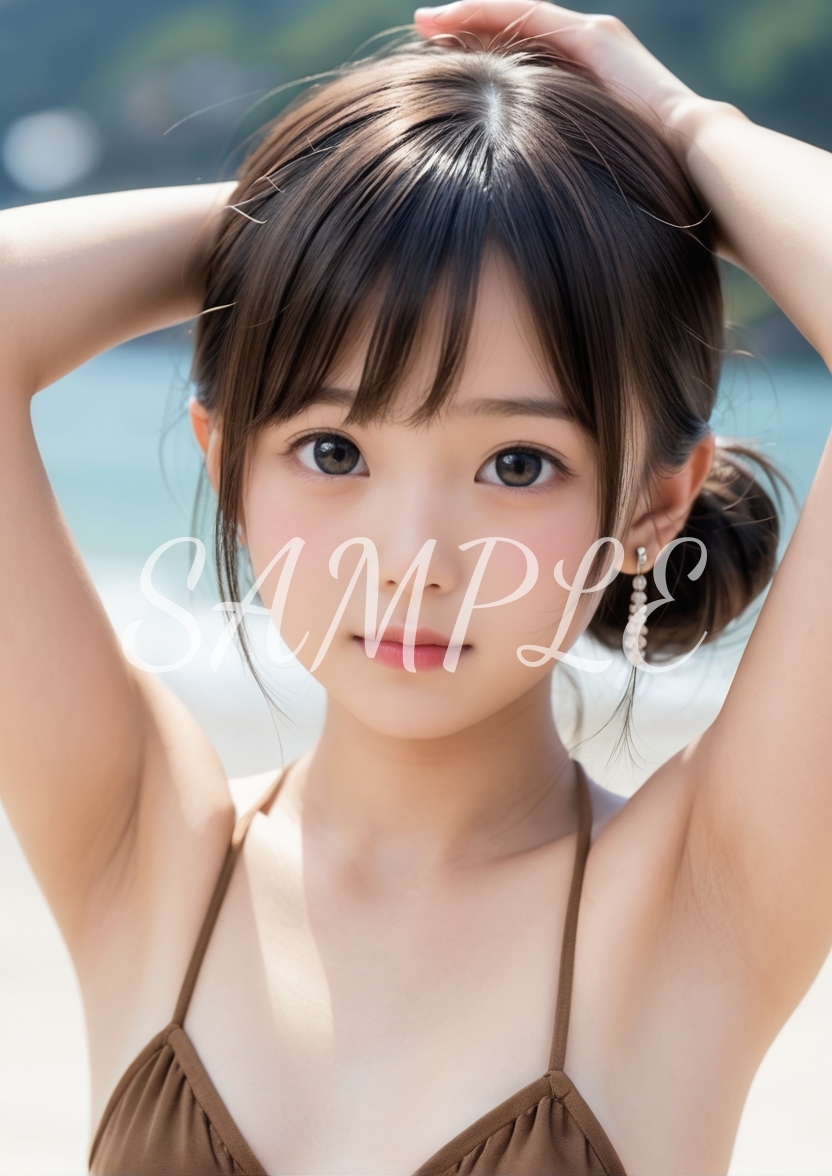 AI生成ヌード　貧乳 