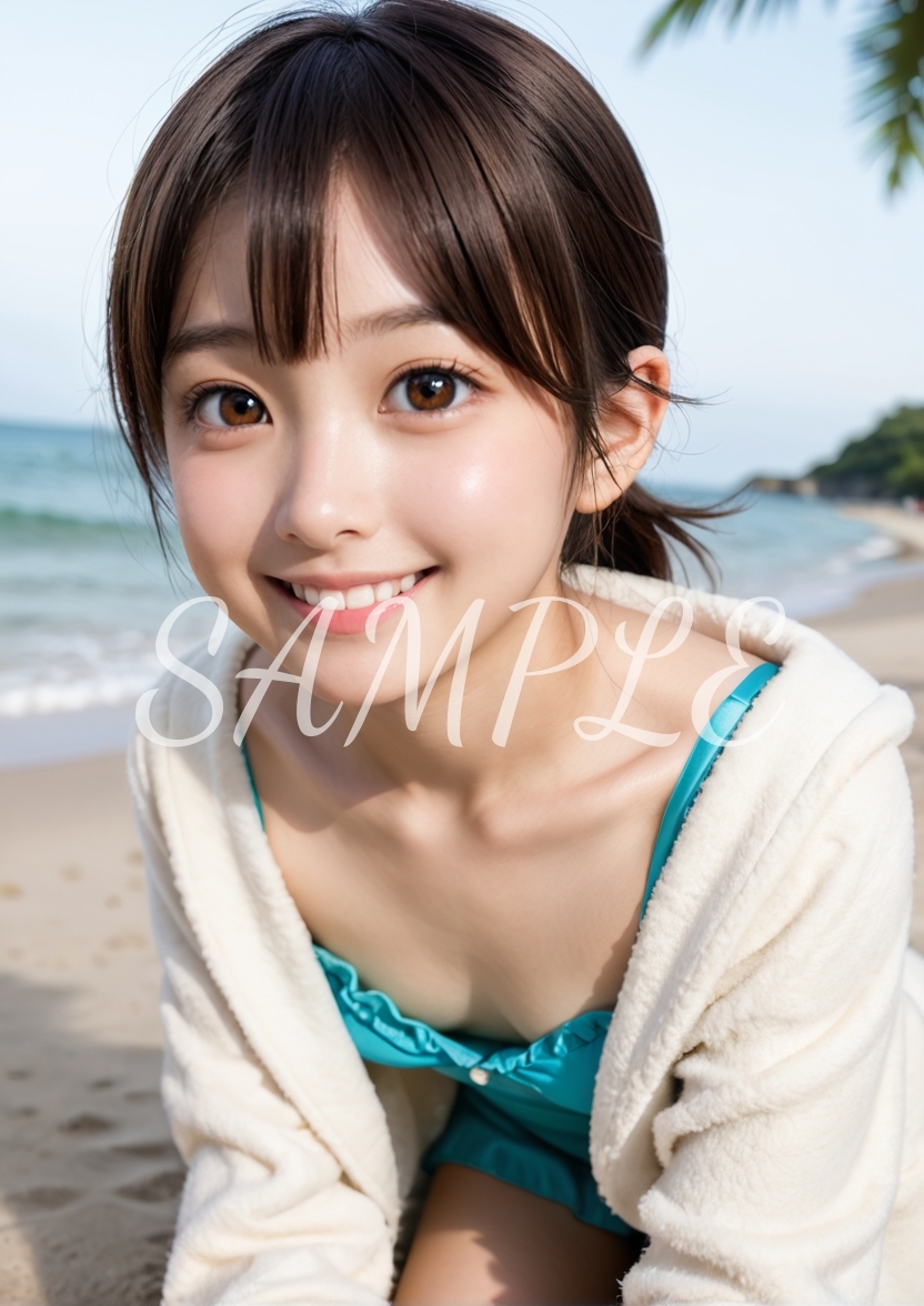 AI生成ヌード　貧乳 