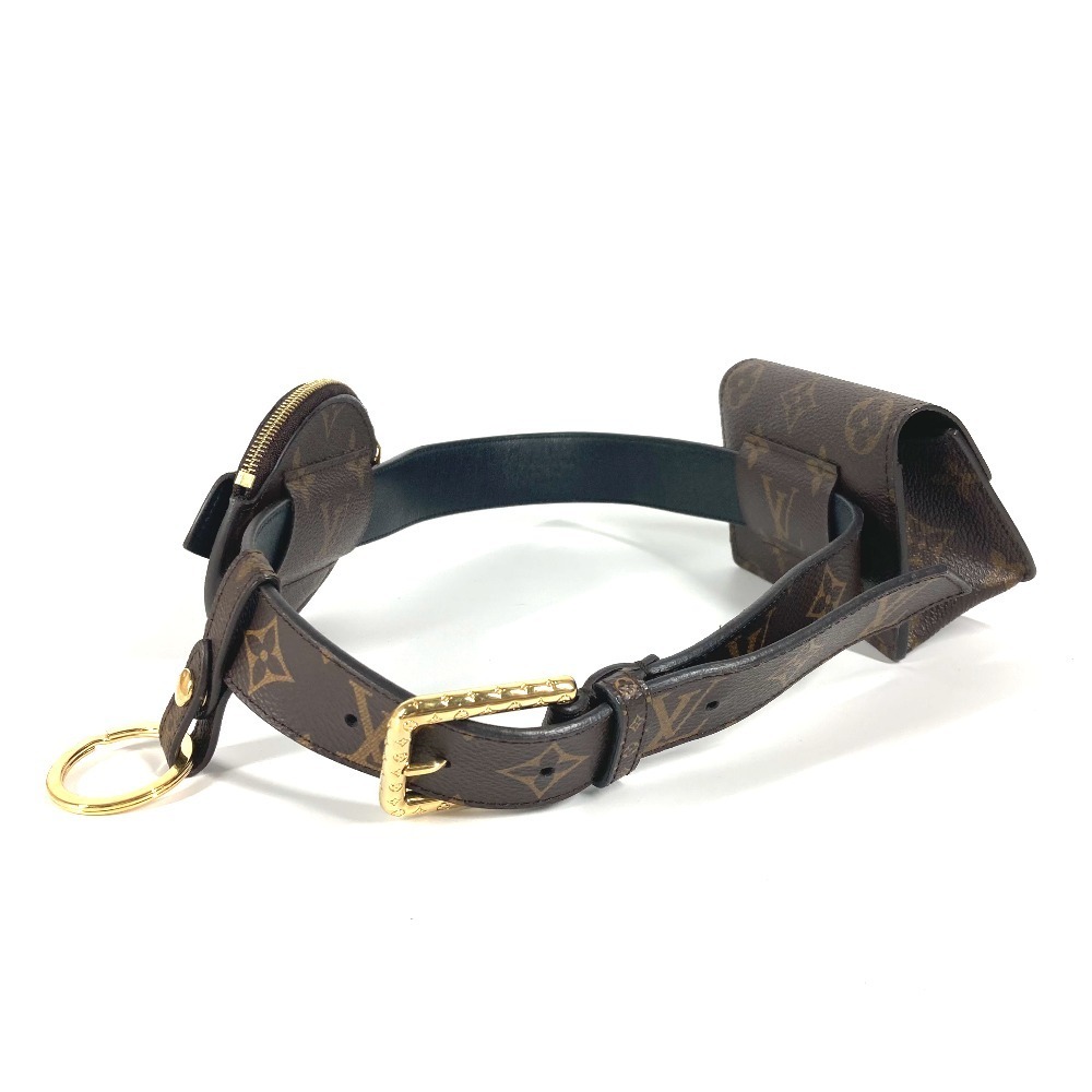 美品 LOUIS VUITTON ルイヴィトン M0236Y サンチュール デイリー マルチポケット ベルトバッグ モノグラム ウエストバッグ【中古】