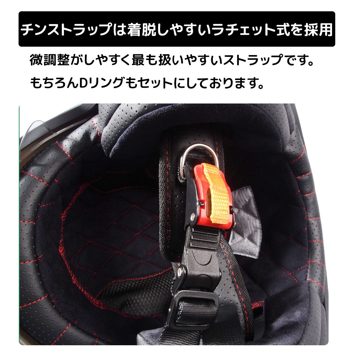 【在庫限り】ジェット ヘルメット SG/PSC規(guī)格 シールド付き バイク用ヘルメット CHROME-J SKULL かっこいい パールホワイト M～XL選択