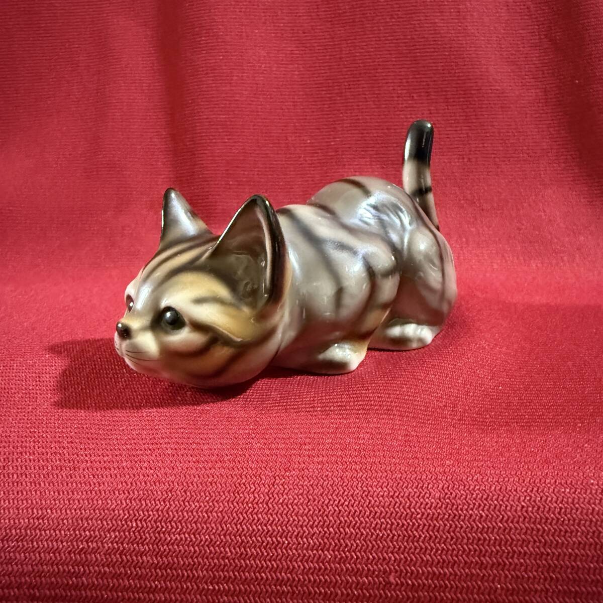 送料込☆5体セット 猫 ネコ ねこ 陶器 置物☆高さ約12~12.5cm 送料込☆5体セット 猫 ネコ ねこ 陶器 置物☆高さ約12~12.5cm