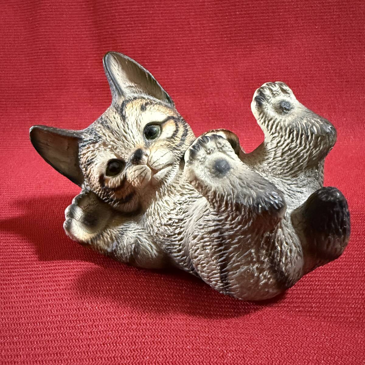 送料込☆5体セット 猫 ネコ ねこ 陶器 置物☆高さ約12~12.5cm 送料込☆5体セット 猫 ネコ ねこ 陶器 置物☆高さ約12~12.5cm