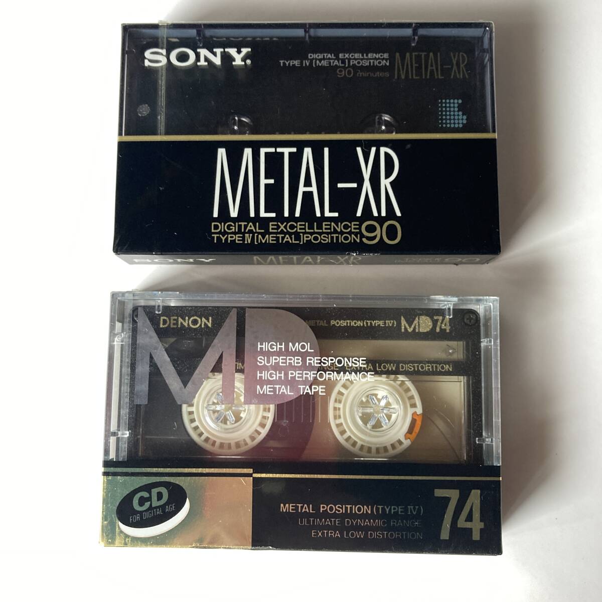 未開封 METAL メタルポジション カセットテープ 2本で。[ SONY 未開封 METAL メタルポジション カセットテープ 2本で。[ SONY