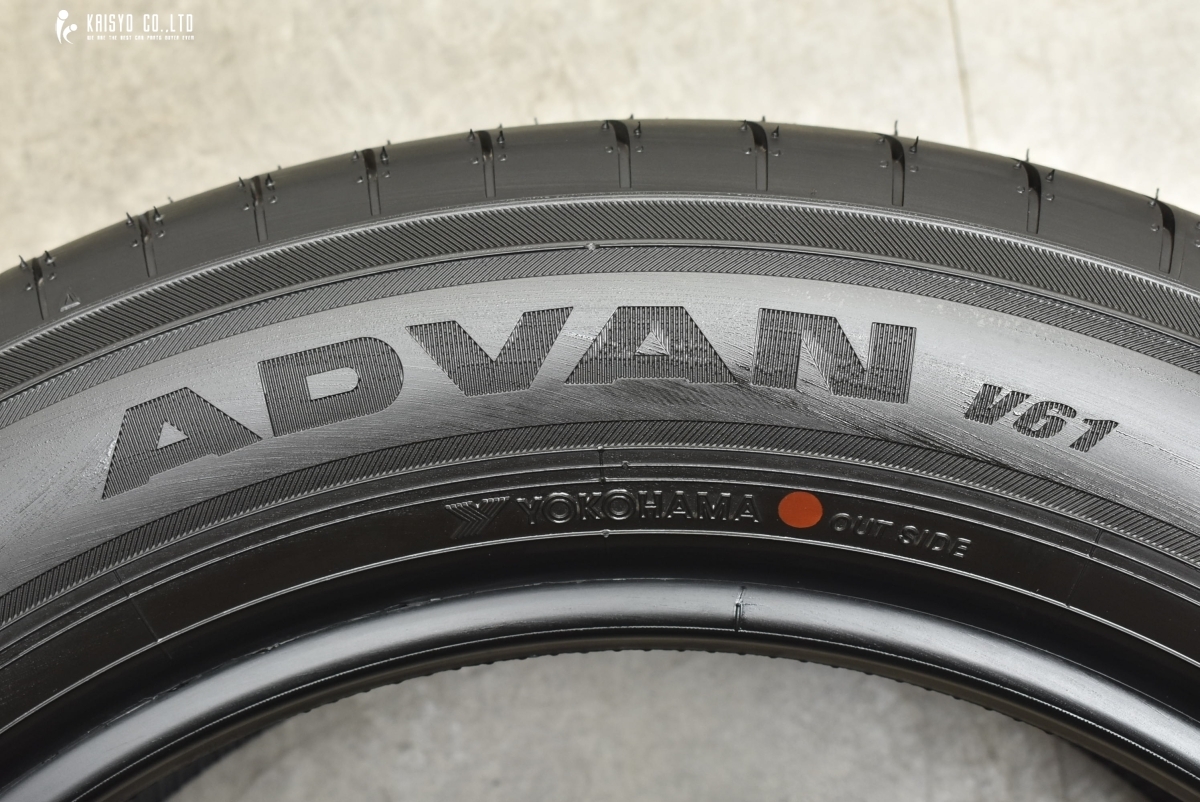 2024年製 新車外し品】ヨコハマ アドバン V61 225/55R18 4本 2024年製 新車外し品】ヨコハマ アドバン V61 225/55R18 4本