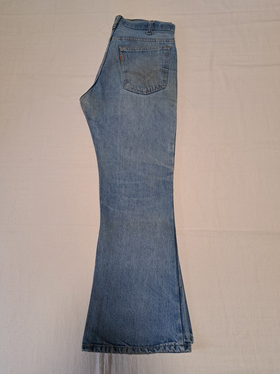 □70's~♪VINTAGE USA製 Levi's 646 デニム パンツ ベルボトム □70's~♪VINTAGE USA製 Levi's 646 デニム パンツ ベルボトム