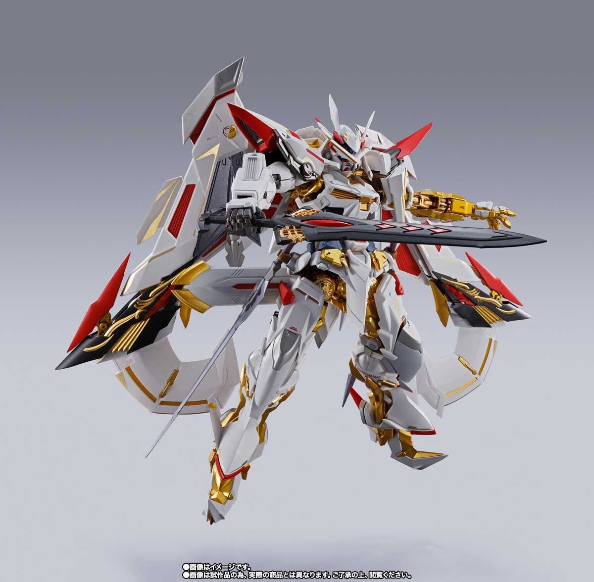 機動戦士ガンダムSEED　バンダイ　メタルビルド　METAL BUILD　ガンダムアストレイ ゴールドフレーム 天ハナ バージョン華