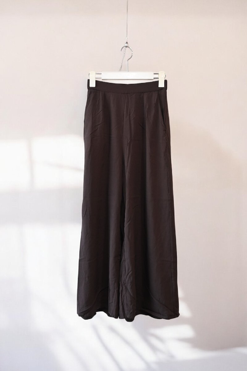 ★送料無料！2021年トゥモローランド/GALERIE VIE *ウォッシャブルレーヨン イージーパンツ/size:32//定価￥20.900*古著のgplus広島2503r5