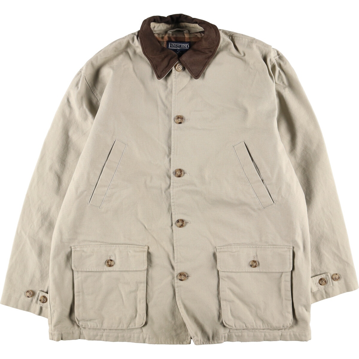古著 LANDS' END ダック ハンティングジャケット メンズXL /eaa407432 ss2503_10
