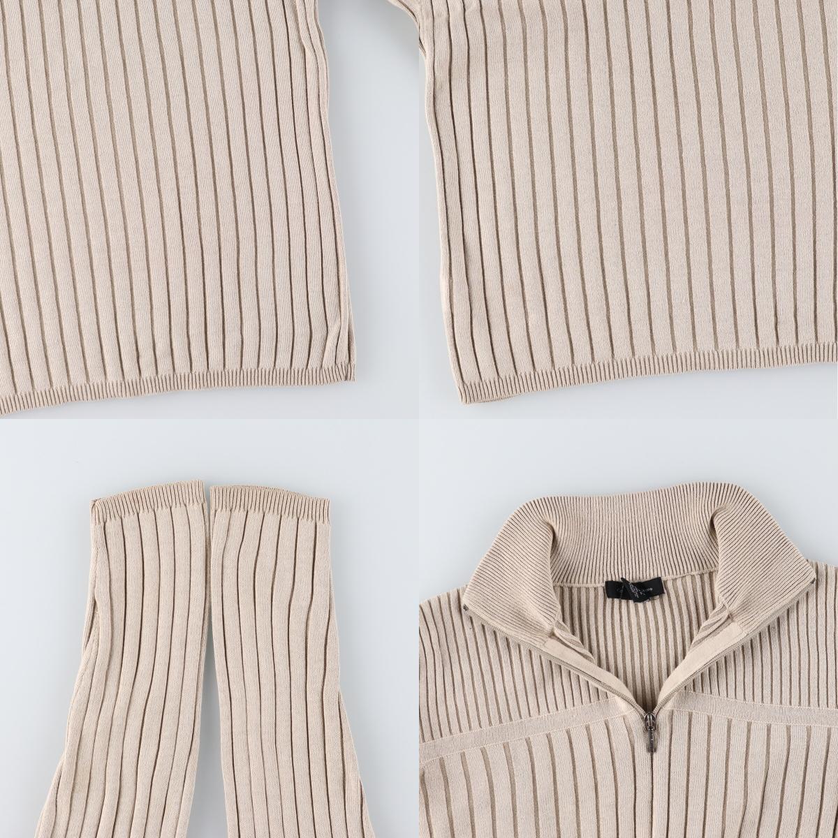古着 カルバンクラインジーンズ Calvin klein JEANS リブ編み コットンニットハーフジップセーター メンズM相当 /eaa489062 ss2503_30_画像10