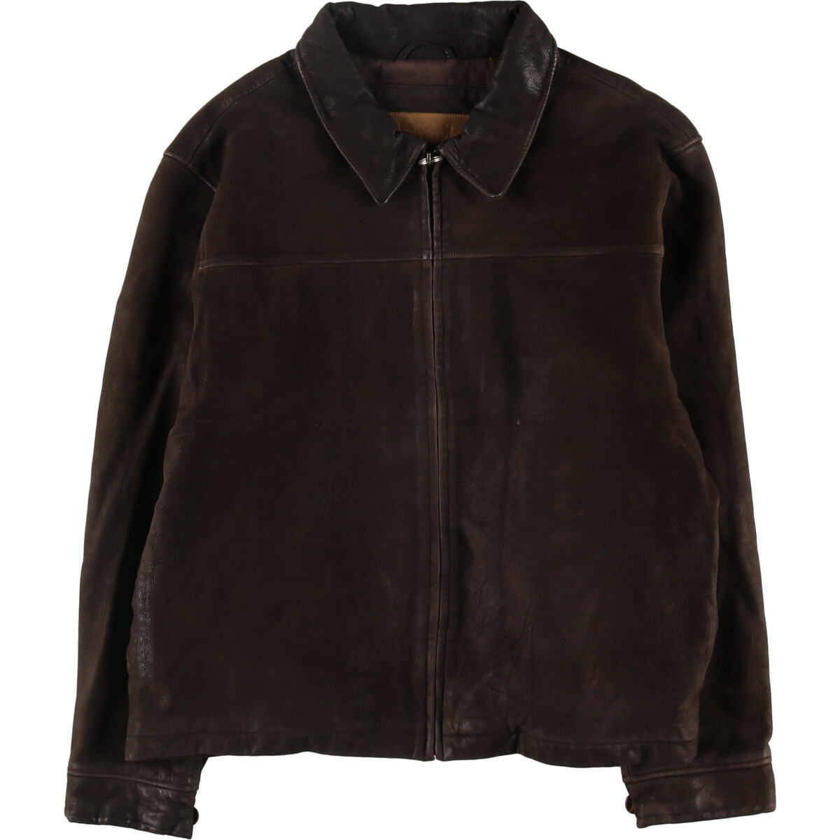 古著 ティンバーランド Timberland レザーブルゾンタイプ メンズXL相當(dāng) /eaa497309 ss2503_30
