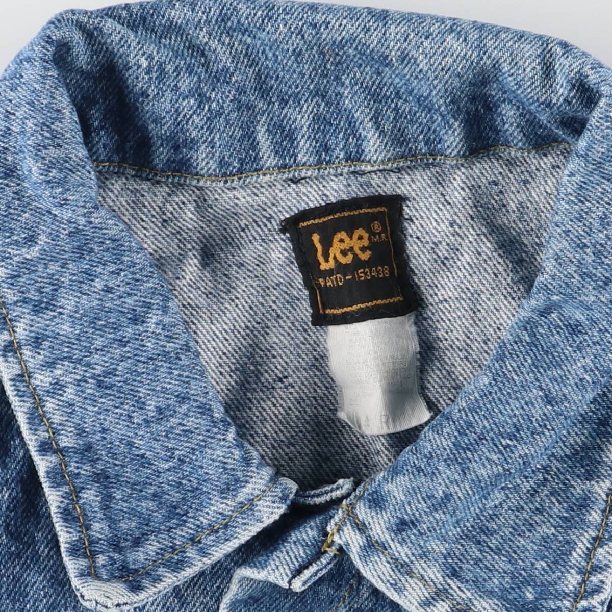  б/у одежда 80 годы Lee Lee Rider's Hard Rock CAFE Hard Rock Cafe Denim жакет G Jean мужской XL соответствует Vintage /eaa530159