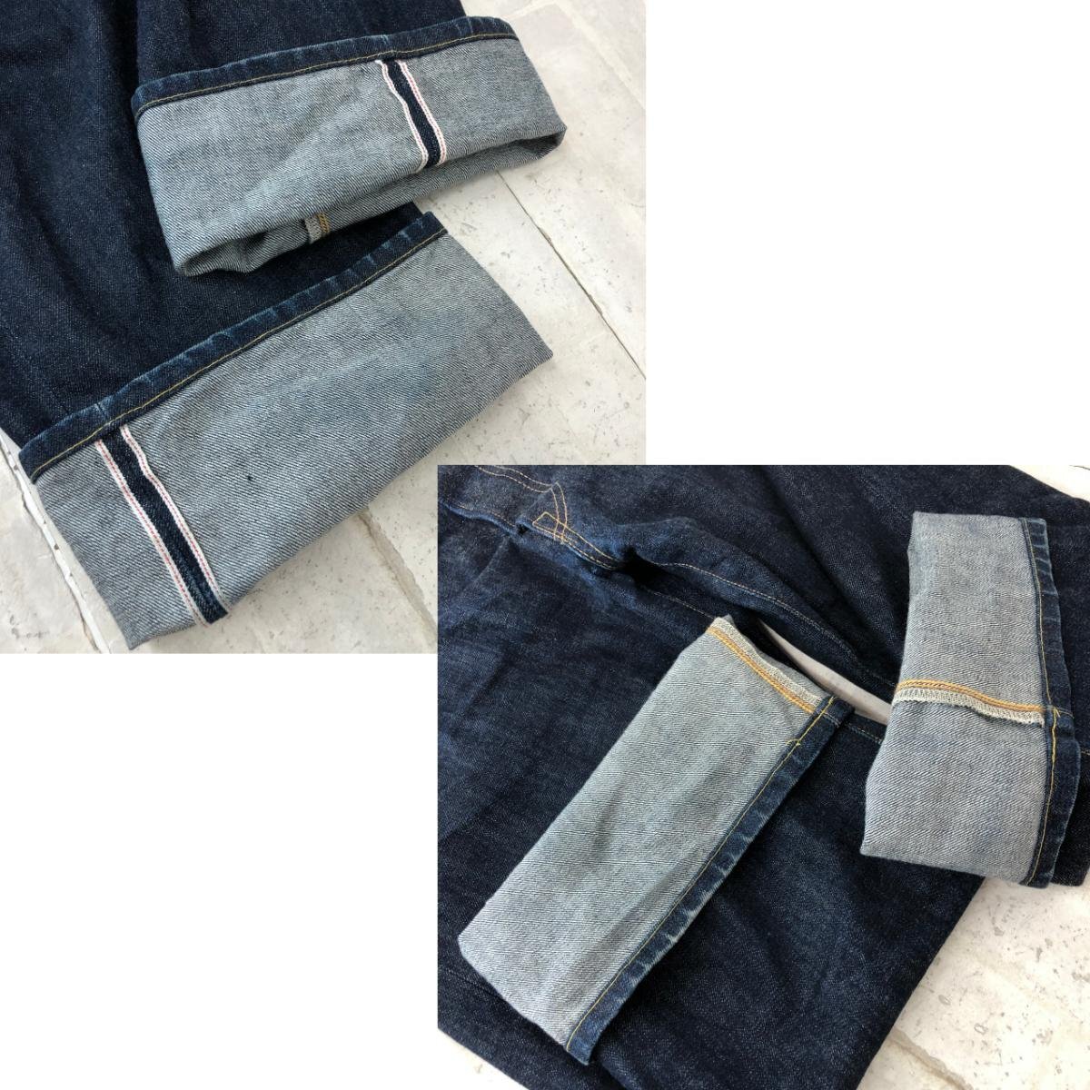 RRL RALPH LAUREN ダブルアールエル USA制 セルビッチ 赤耳 デニムパンツ SIZE: 40 インディゴ MH632025032122