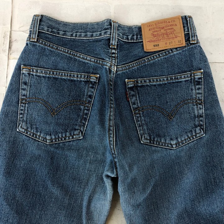 Levis リーバイス 552 フィリピン制 ボタン里359 ストレートデニムパンツ SIZE: W27 　LH632025032810