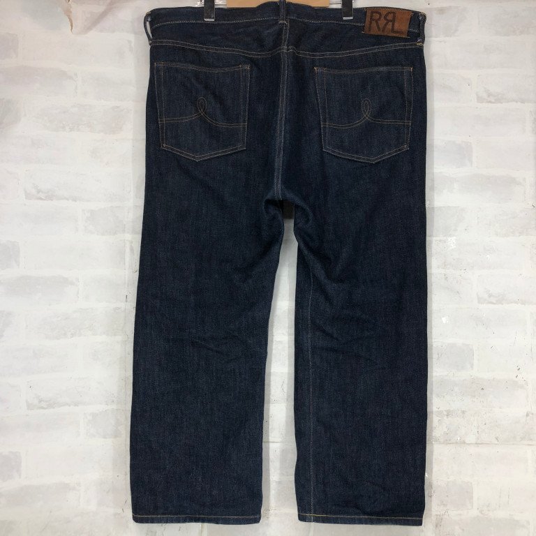 RRL RALPH LAUREN ダブルアールエル USA制 セルビッチ 赤耳 デニムパンツ SIZE: 40 インディゴ MH632025032122