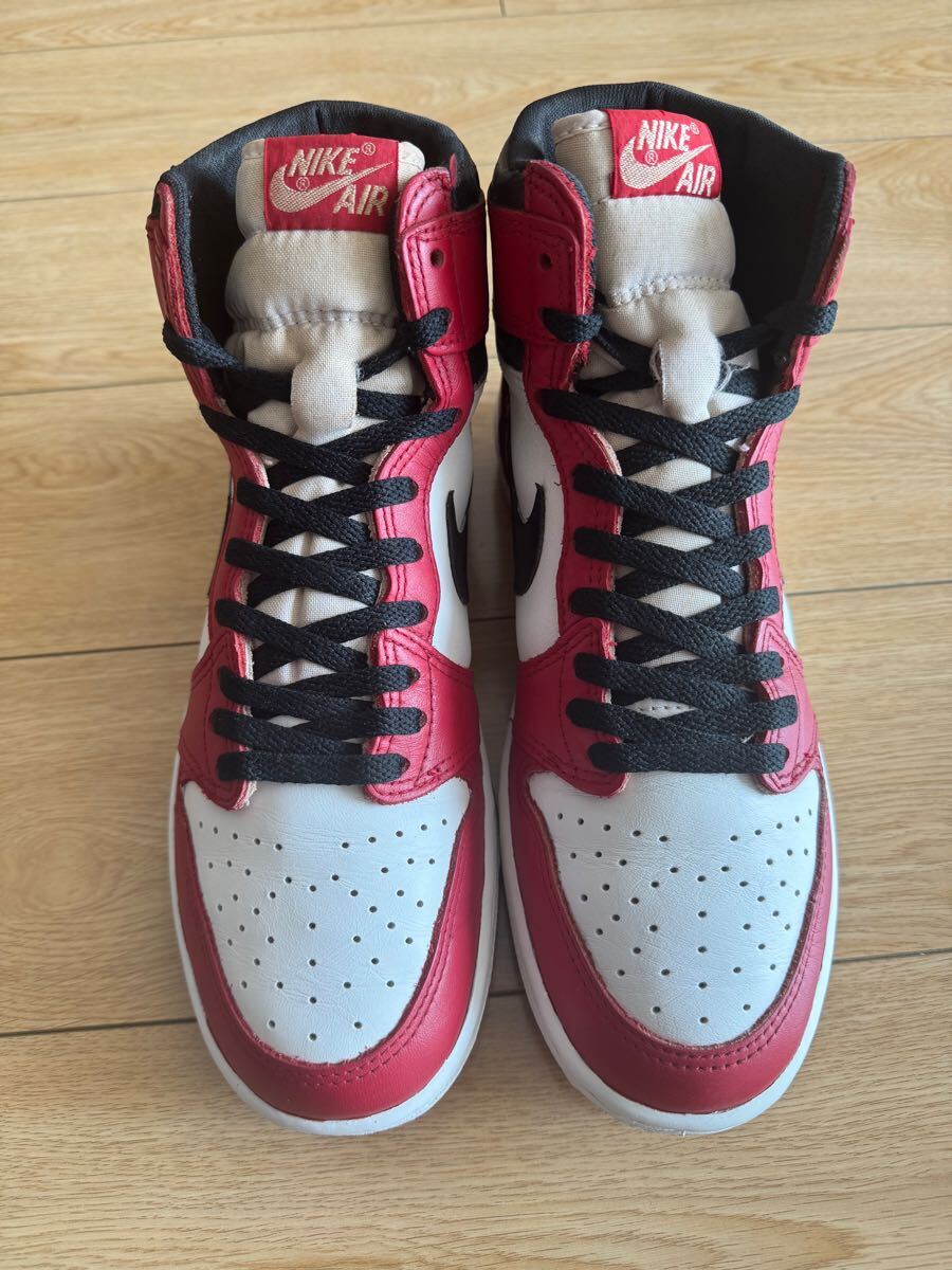 中古85年製AIRJORDAN1オリジナルCHICAGO26cm NIKE AIR JORDAN 1 中古85年製AIRJORDAN1オリジナルCHICAGO26cm NIKE AIR JORDAN 1