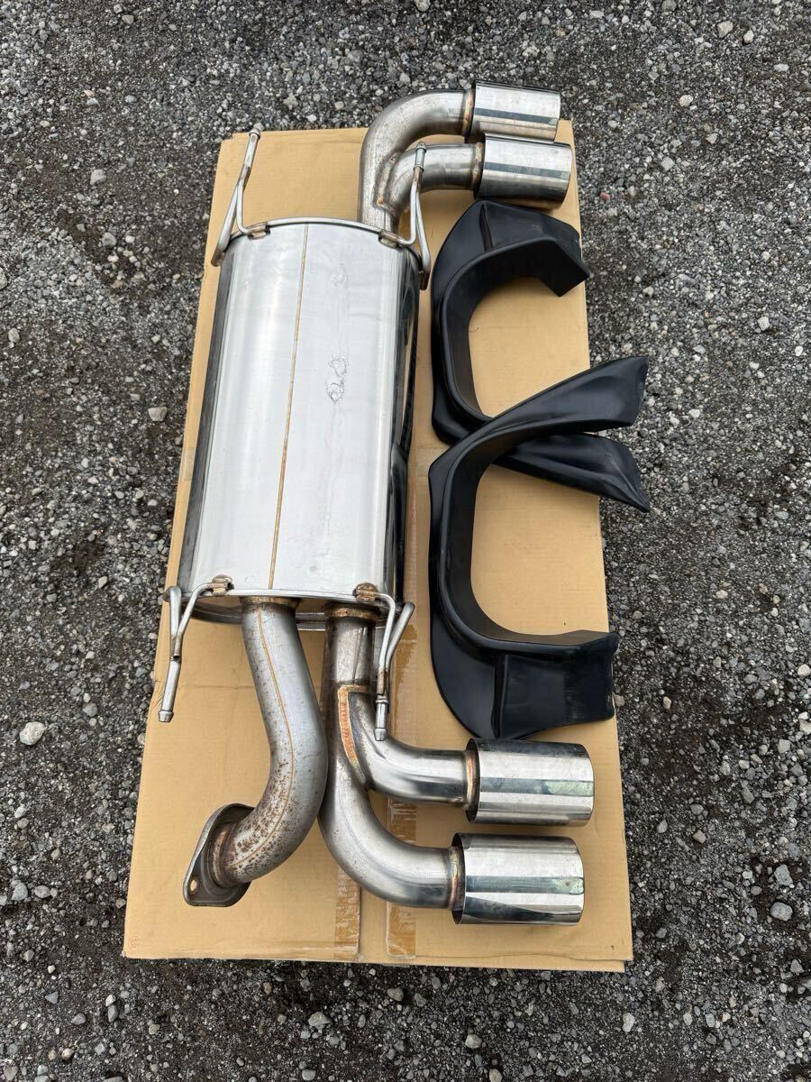 トヨタ 86 ZN6 TRD ハイレスポンスマフラー 後期用マフラー トヨタ 86 ZN6 TRD ハイレスポンスマフラー 後期用マフラー