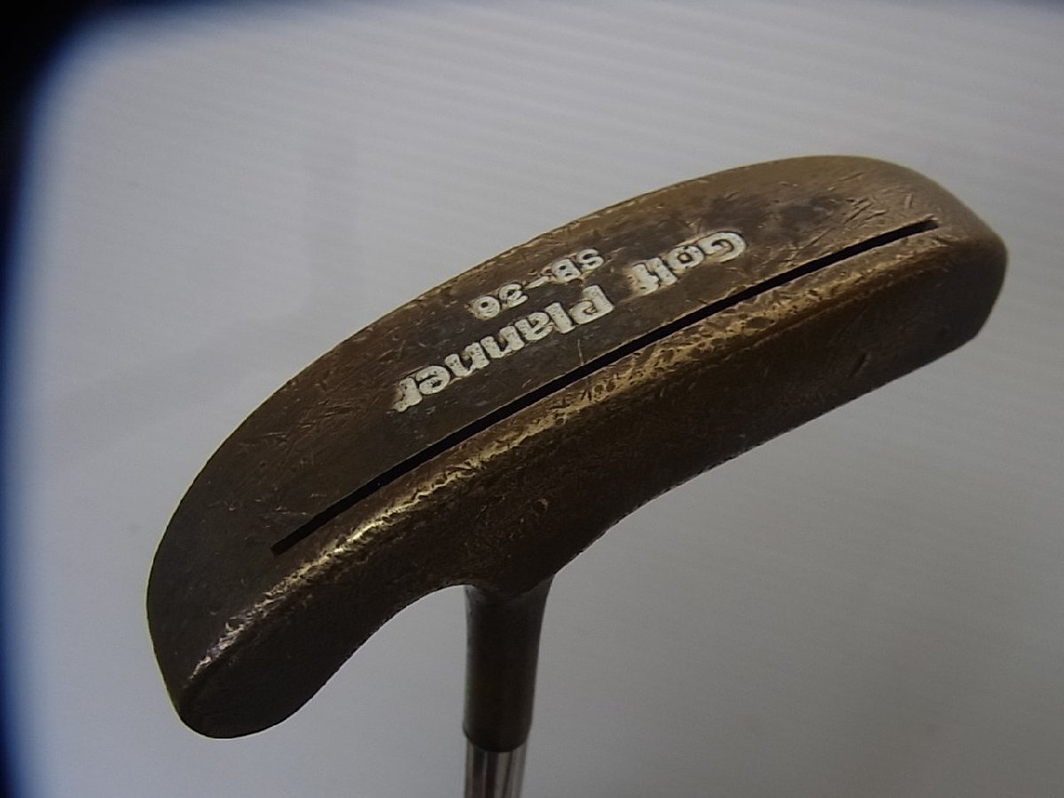 どんどんお金が入る！ ゴルフプランナーのキャッシュイン型パター　GOLF PLANNER SB-36　34.5インチ
