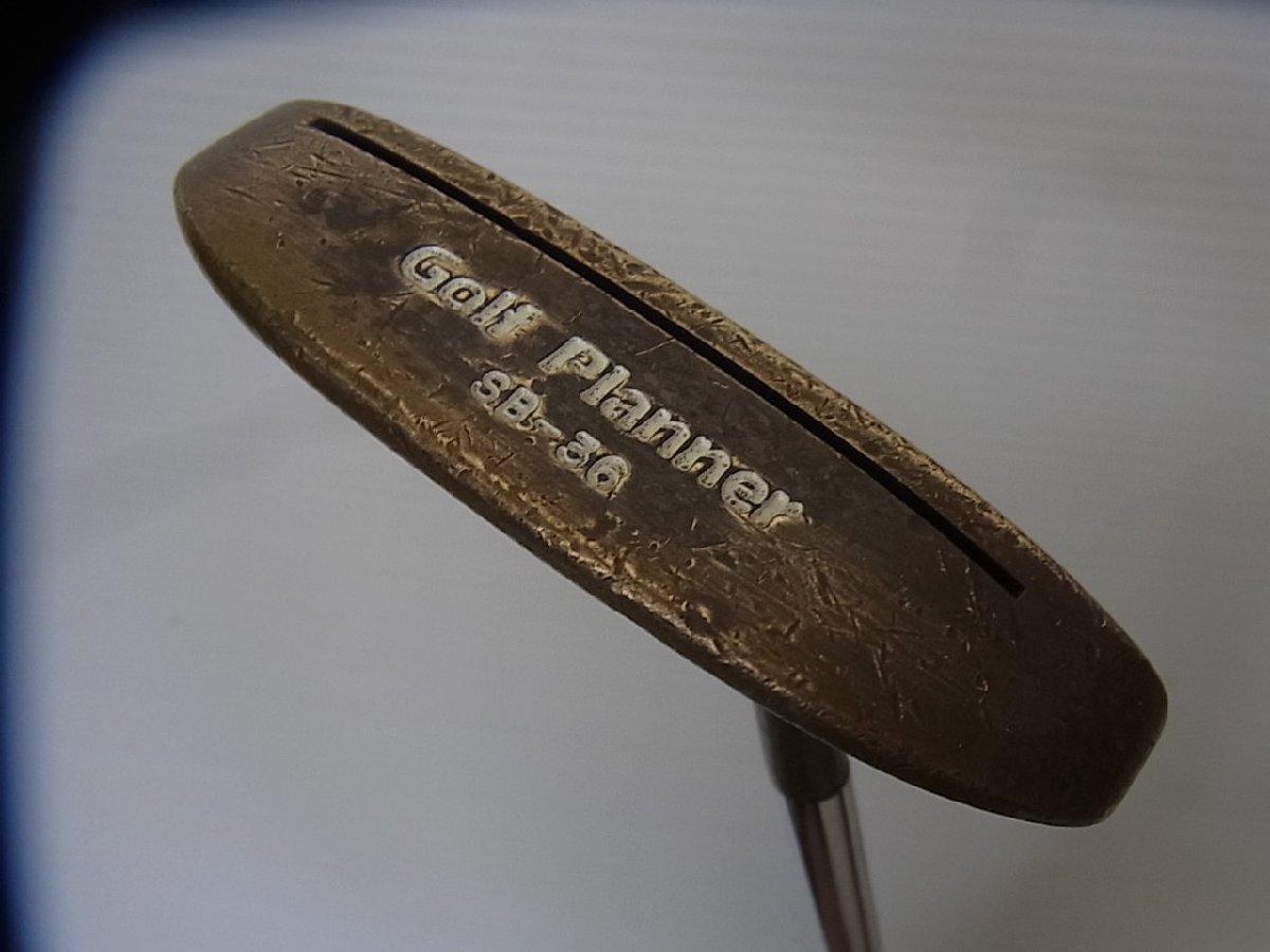どんどんお金が入る！ ゴルフプランナーのキャッシュイン型パター　GOLF PLANNER SB-36　34.5インチ