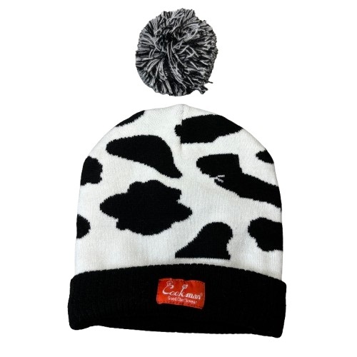 【訳アリ品！売り切り！】COOKMAN　クックマン　ビーニー　 ニット帽　「Cow White」　サイズ：フリー_画像2
