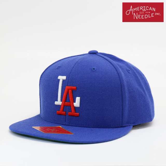 AMERICAN NEEDLE ベースボールキャップ MiLB LA ANGELSsmu672b-los ブルー アメリカンニードル