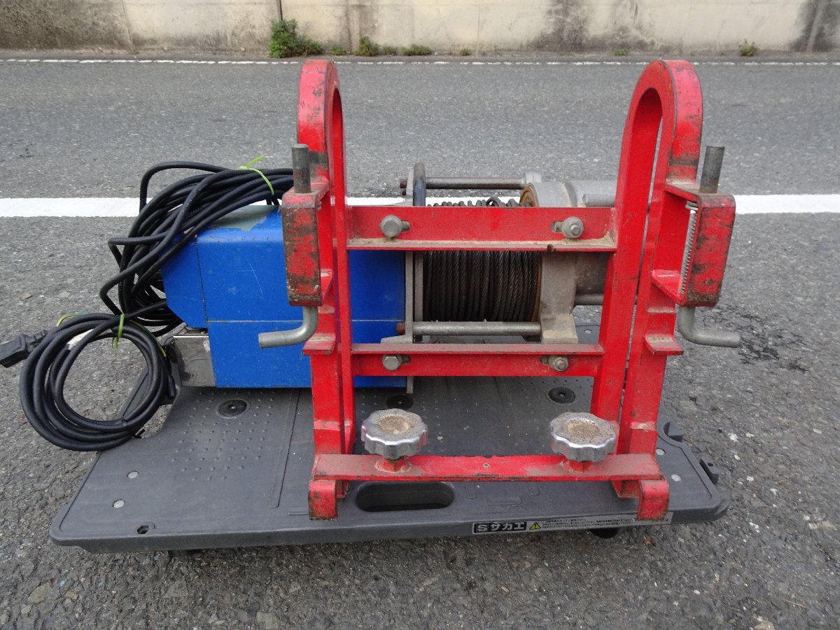 ユニパー工業 ビクトリーX UP-708V-X 電動ウインチ 荷揚げ機 瓦 ユニパー工業 ビクトリーX UP-708V-X 電動ウインチ 荷揚げ機 瓦