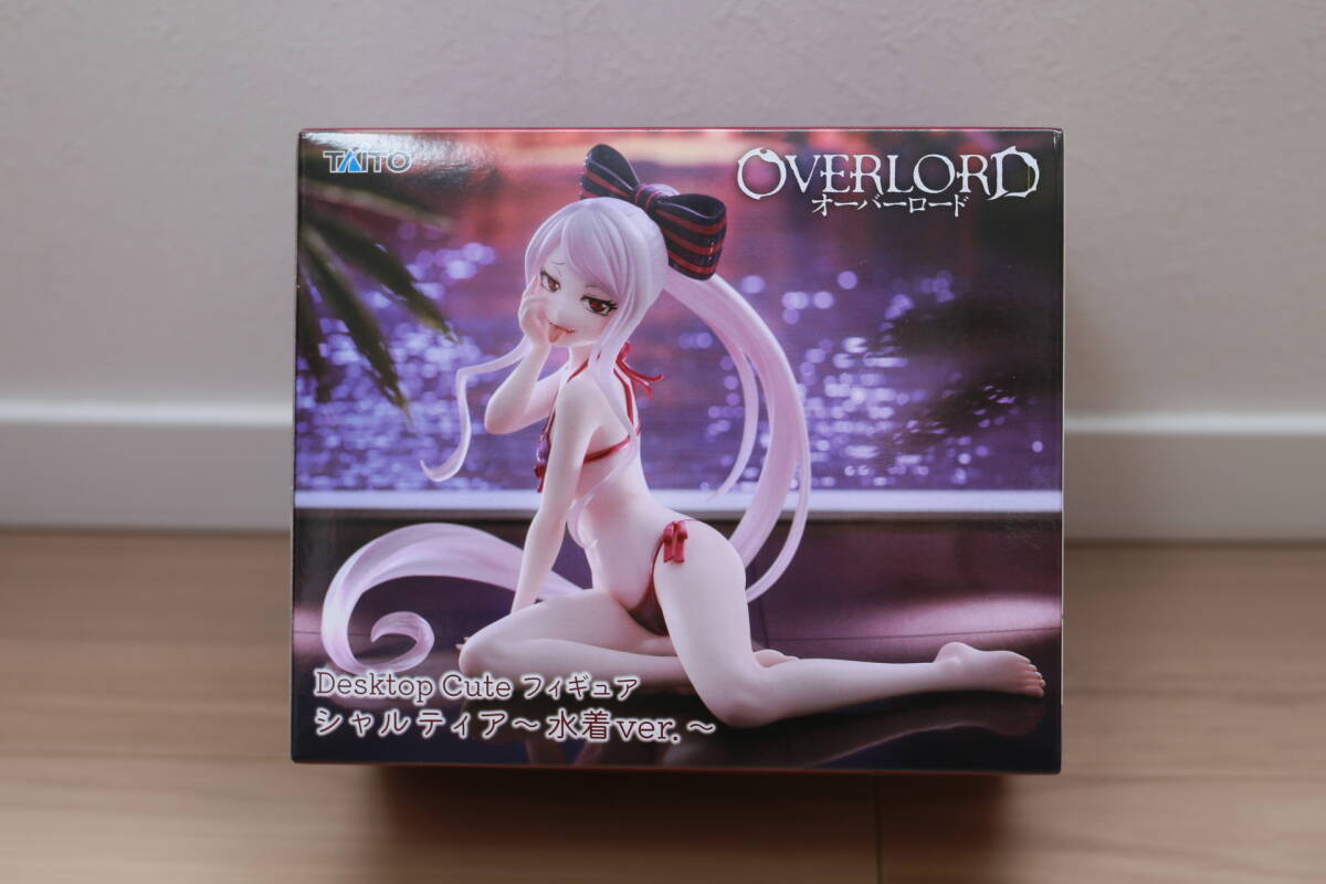 ★《新品未使用》オーバーロード　Desktop Cute フィギュア　シャルティア～水着ver.～　プライズ景品未開封人形おもちゃ美少女