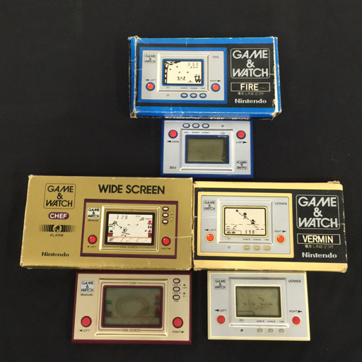 ゲームウォッチ3点セット