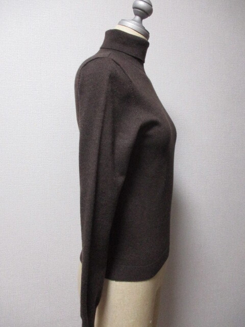 Apuweiser-riche こげ茶色☆タートルネック~カットソー_画像5