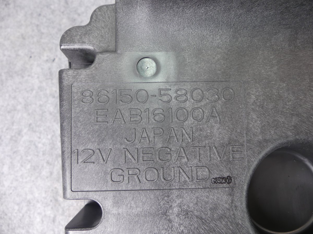 A8769 F トヨタ アルファード GGH20 前期 純正 スピーカーボックス ウーハー ウーファー 座席下 86150-58030 20 25