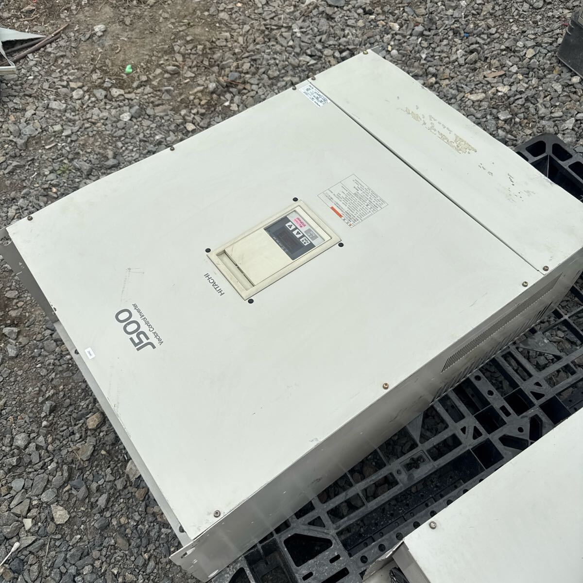 !_5C358 HITACHI INVERTER J500 1100HF 110kW 195A работа с гарантией 