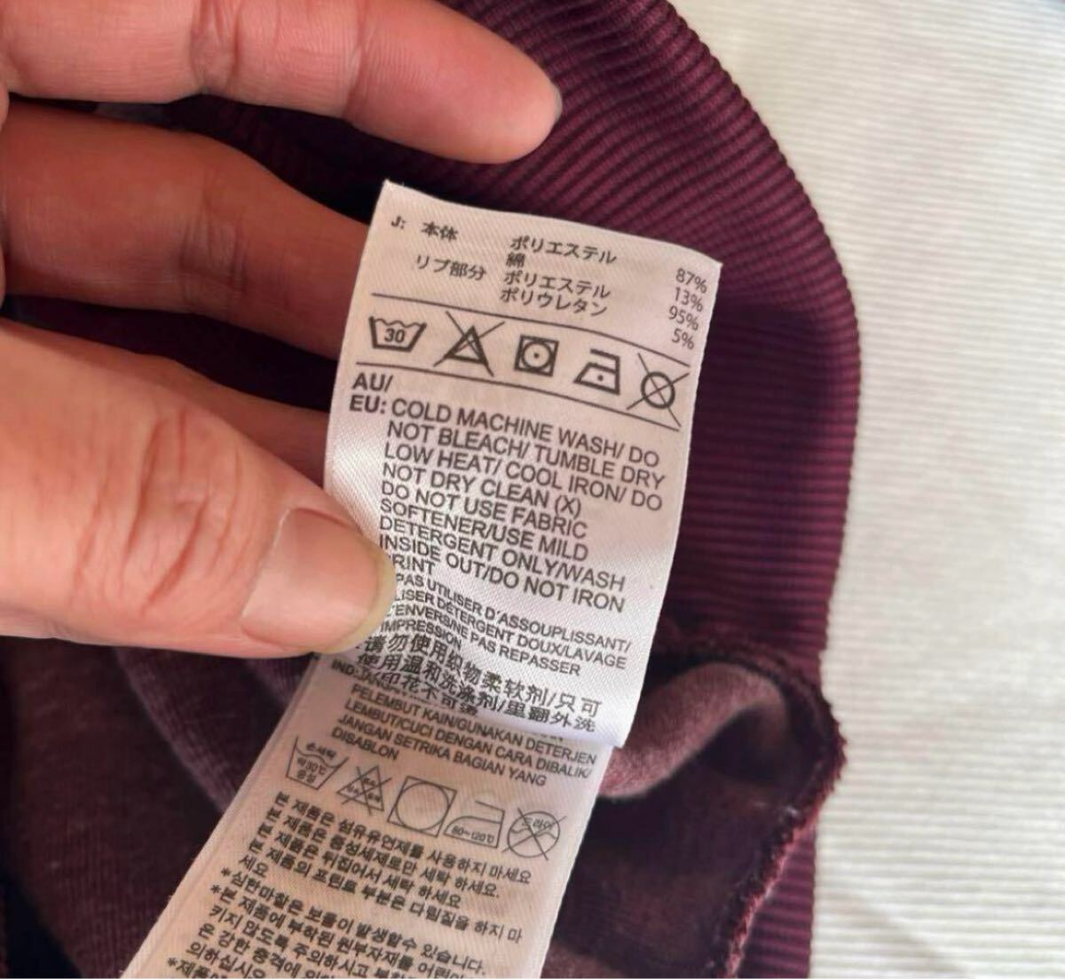 アディダスオリジナルス プルオーバー 復刻 S Y2K_画像6