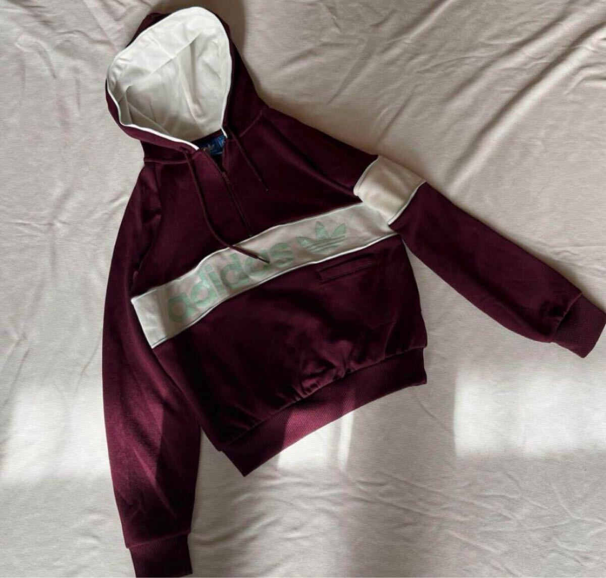 アディダスオリジナルス プルオーバー 復刻 S Y2K_画像2