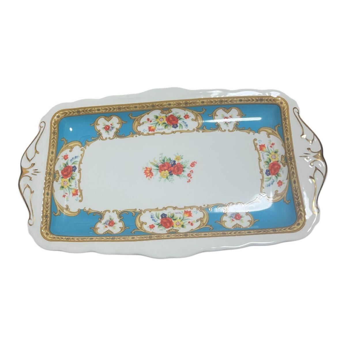 ロイヤルアルバート 希少 リバティローズ サンドイッチプレート