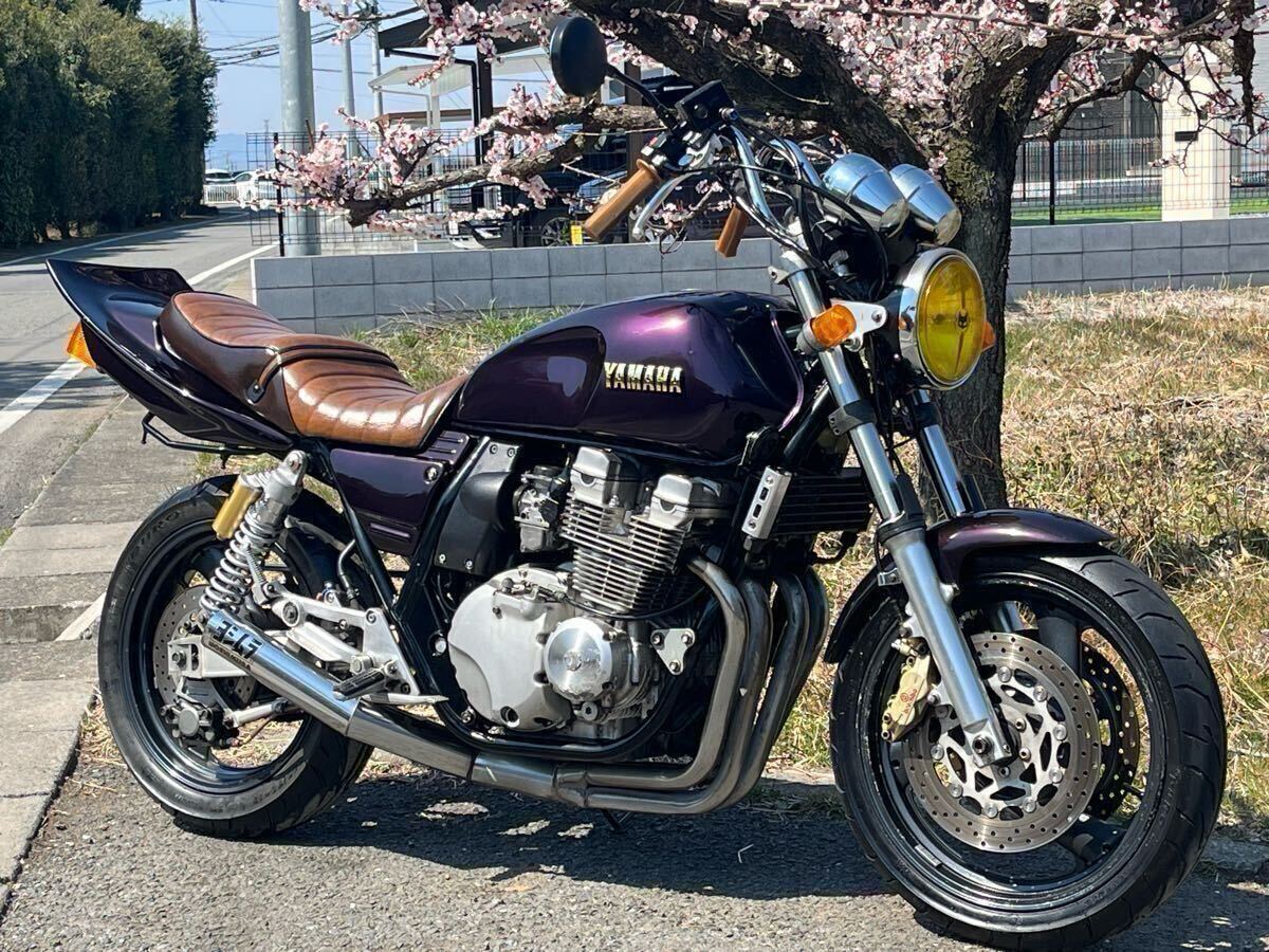 XJR400 4HM 書付 実働ベース 吹け上がり良好 CBXテール タック XJR400 4HM 書付 実働ベース 吹け上がり良好 CBXテール タック