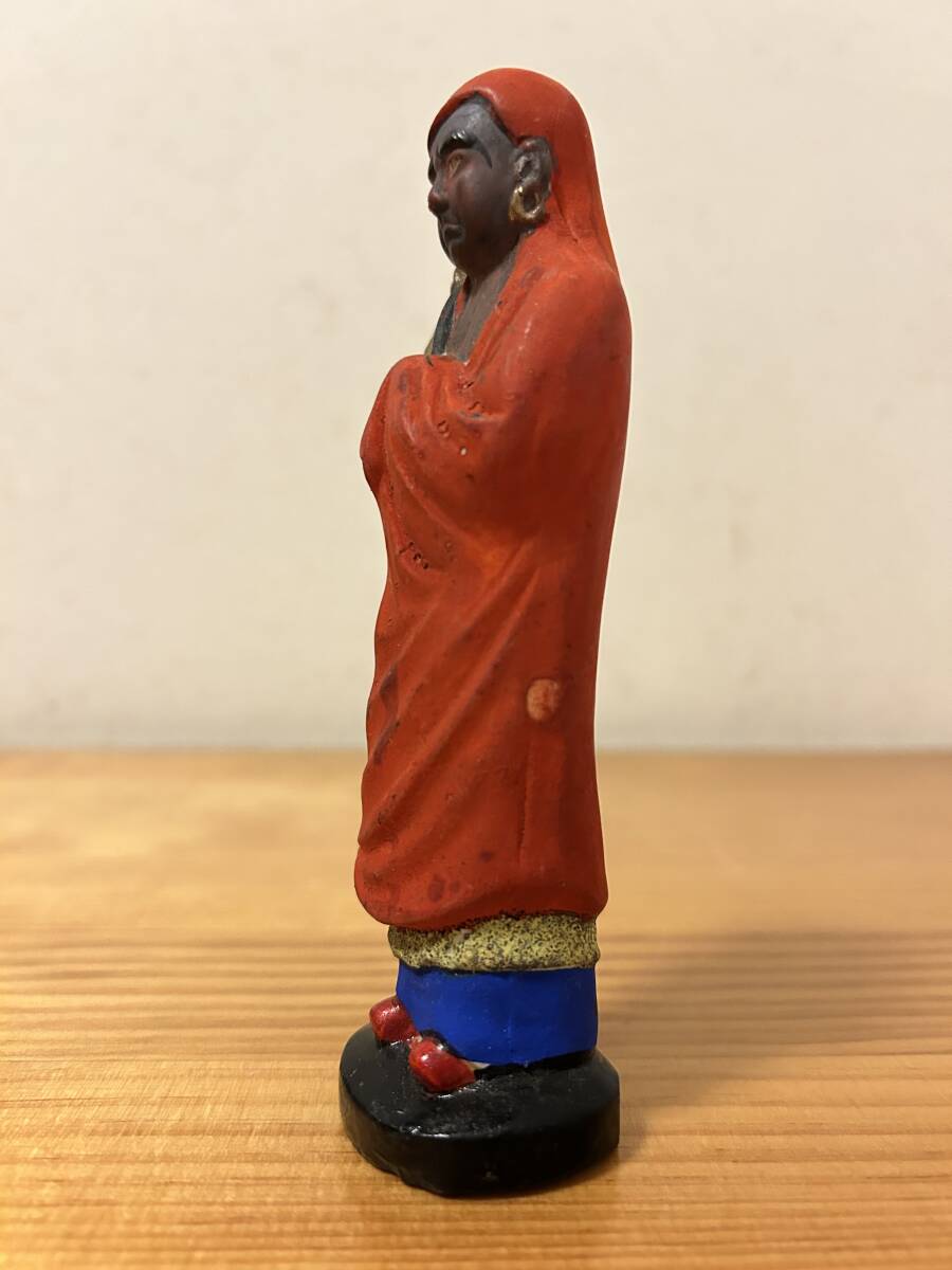☆ 大珍品! 仏教美術 だるま大師 達磨大師 開運 禅宗 立姿 置物 ☆ 大珍品! 仏教美術 だるま大師 達磨大師 開運 禅宗 立姿 置物