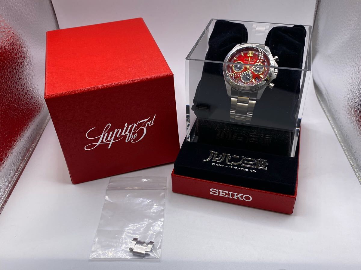 稼働品】▽SEIKO/セイコー ルパン三世 コラボウォッチ 8T63-02X0 稼働品】▽SEIKO/セイコー ルパン三世 コラボウォッチ 8T63-02X0