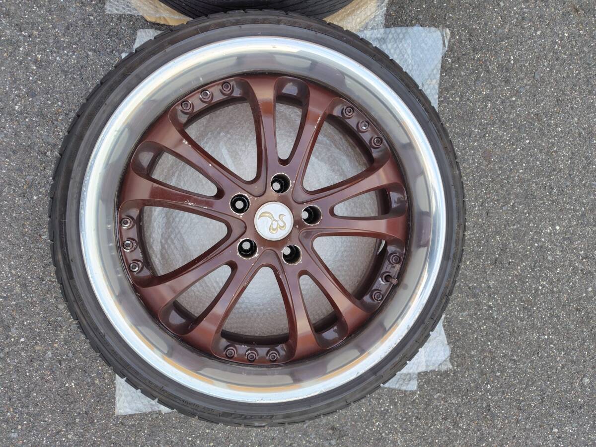 WORK ワーク ベルサリオ Bersaglio 19インチホイール 8J+25 WORK ワーク ベルサリオ Bersaglio 19インチホイール 8J+25