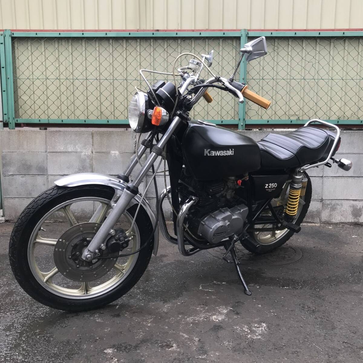 カワサキ Z250FT KZ250A 32047km エンジン実働 書類あり 大阪 カワサキ Z250FT KZ250A 32047km エンジン実働 書類あり 大阪
