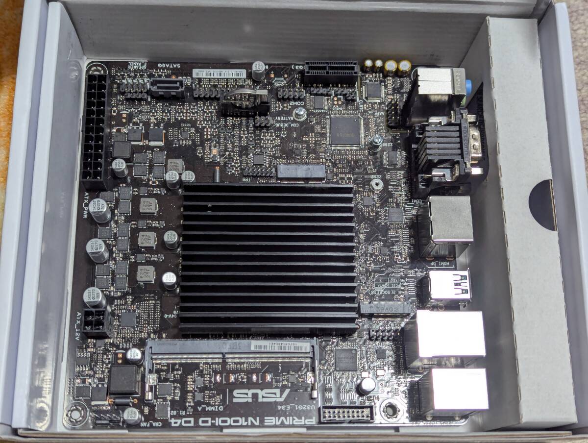 中古 ASUS PRIME N100I-D D4-CSM Mini ITX