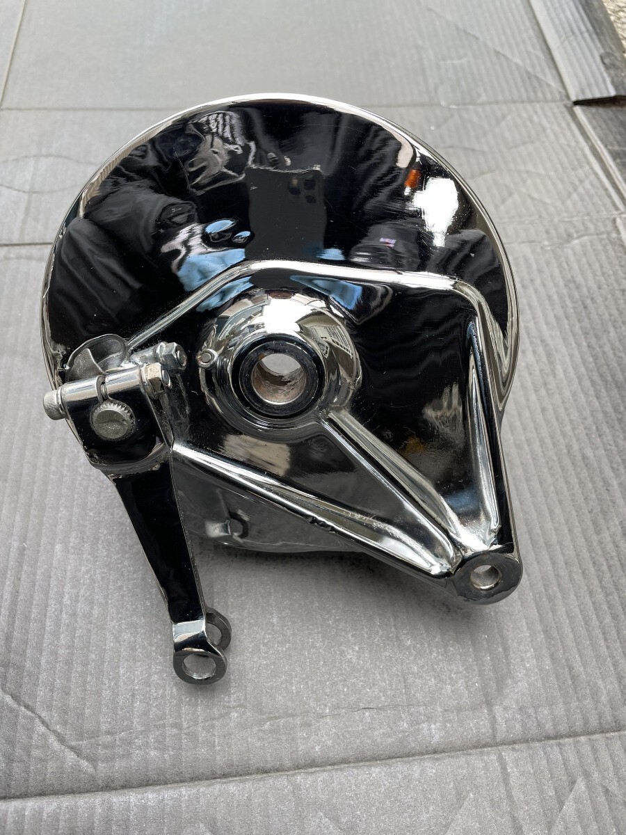CB400N ドラムパネル ブレーキパネル メッキCB250T CB400T CB400N ドラムパネル ブレーキパネル メッキCB250T CB400T