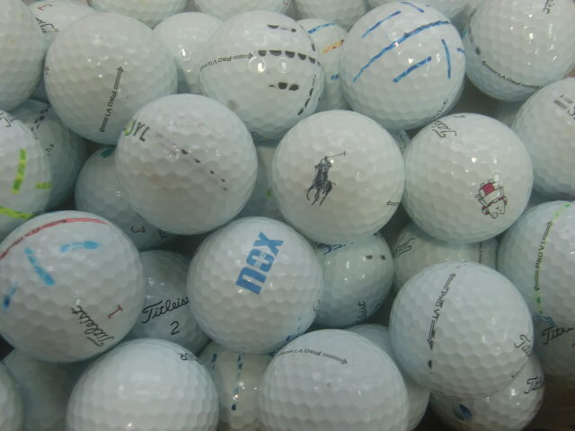 ロストボール　タイトリスト　ProV1,ProV1X　５０球