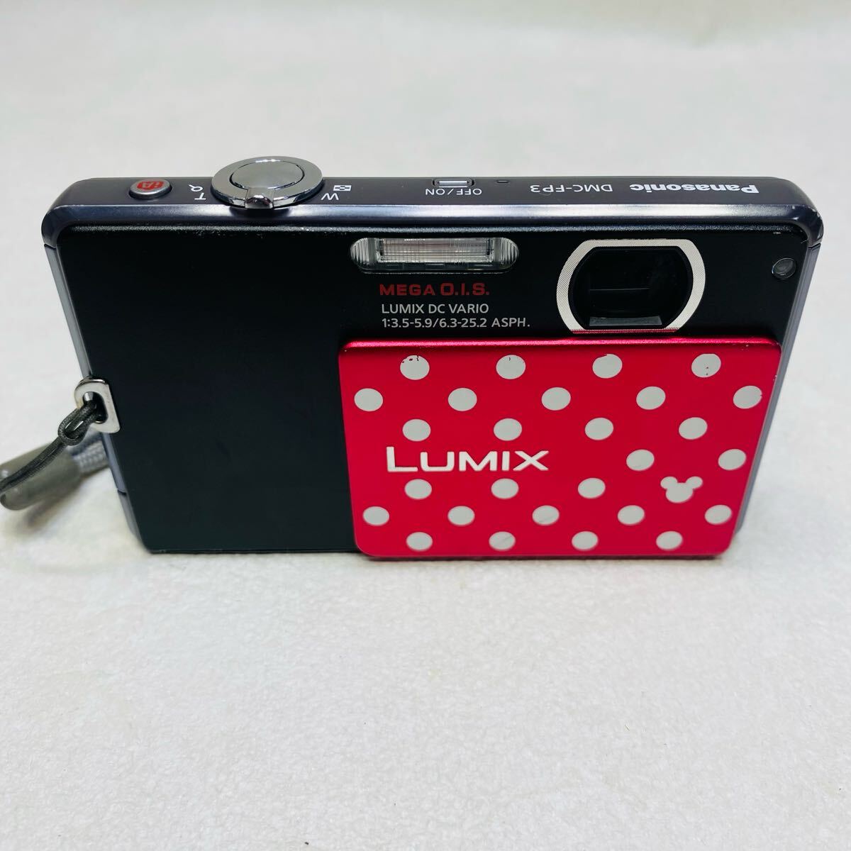 LUMIX FP3 ミッキー ドットデザイン Panasonic LUMIX DMC-FP3 デジタルカメラ ミッキー ディズニー