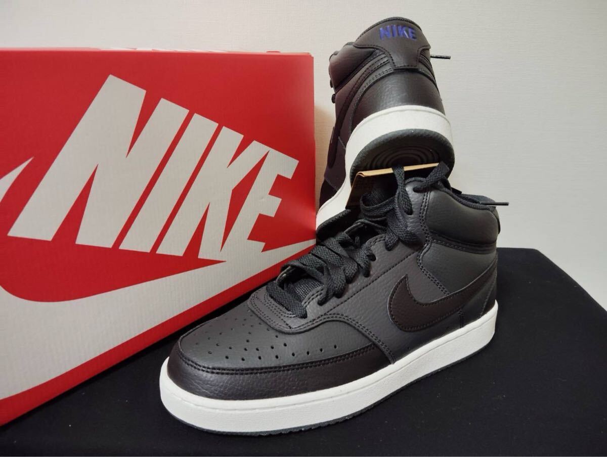 新品25.5cmナイキNIKEメンズスニーカーコートビジョンミッド 新品25.5cmナイキNIKEメンズスニーカーコートビジョンミッド